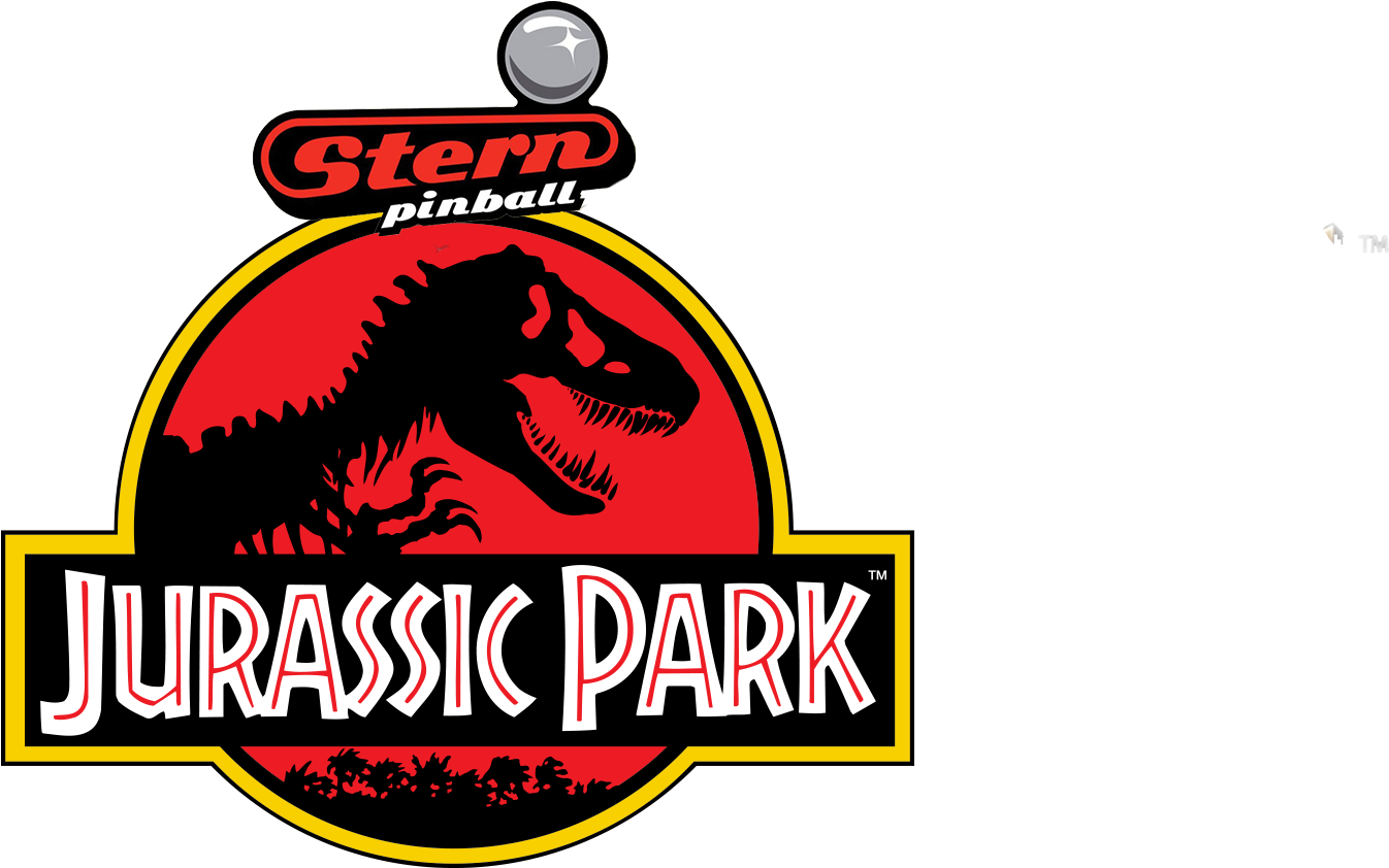 Jurassic Park Stern Pinball Logo