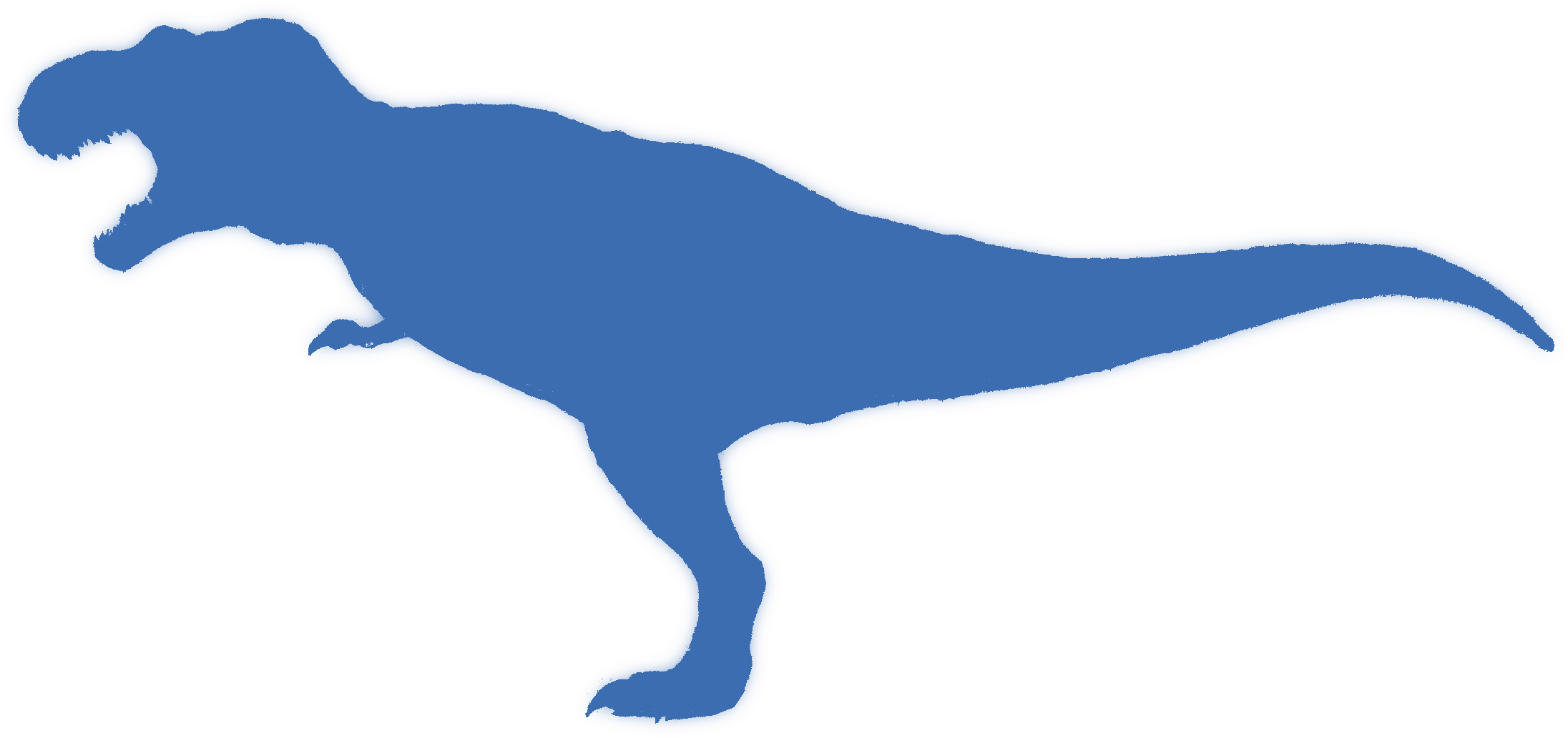 Jurassic World Blue Velociraptor Silhouette