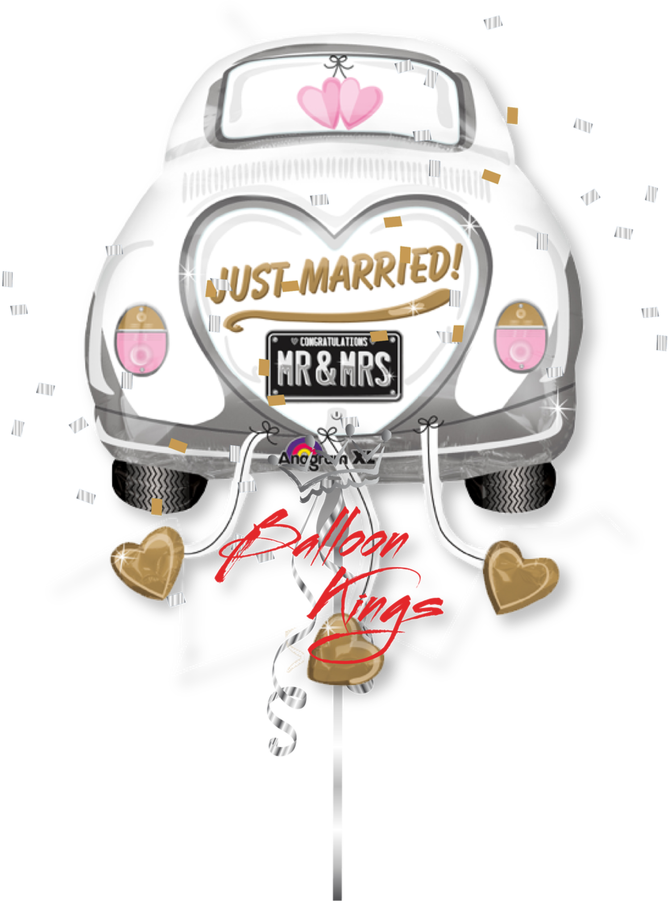 Just Married Car Celebration