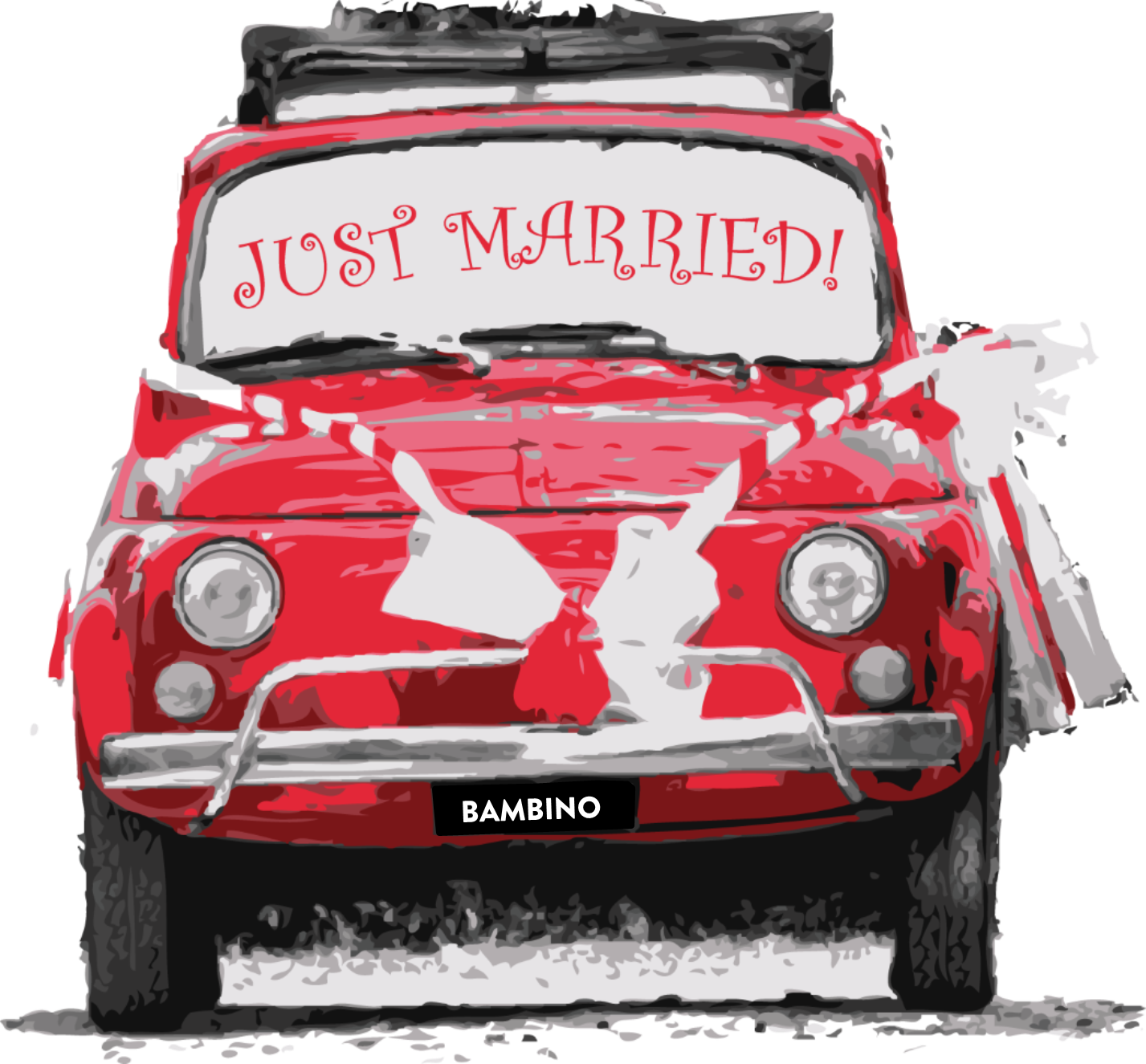 Just Married Car Celebration