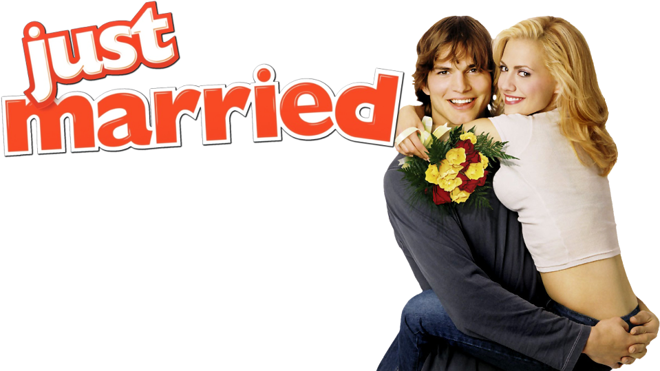 Just Married Couple Graphic