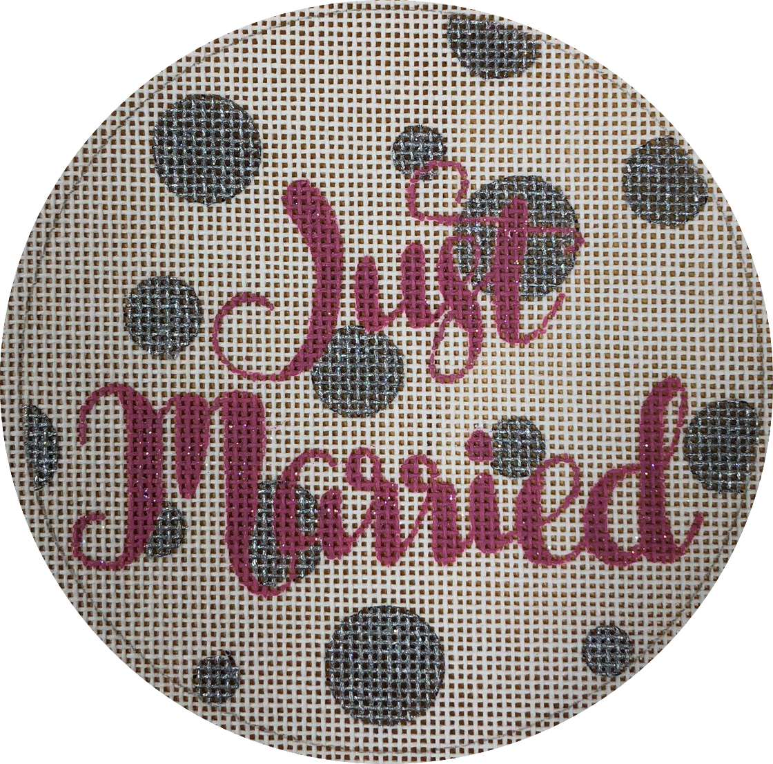 Just Married Cross Stitch Pattern