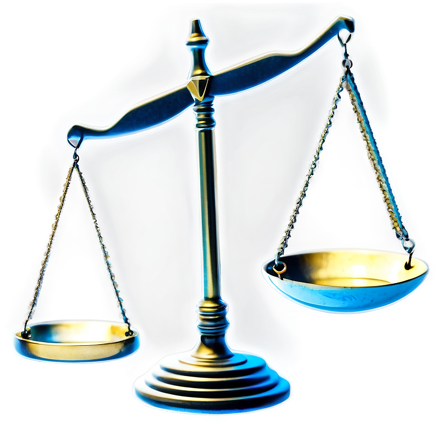 Justice Scale On Desk Png Xsk