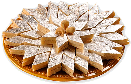 Kaju Katli Indian Sweet Delicacy