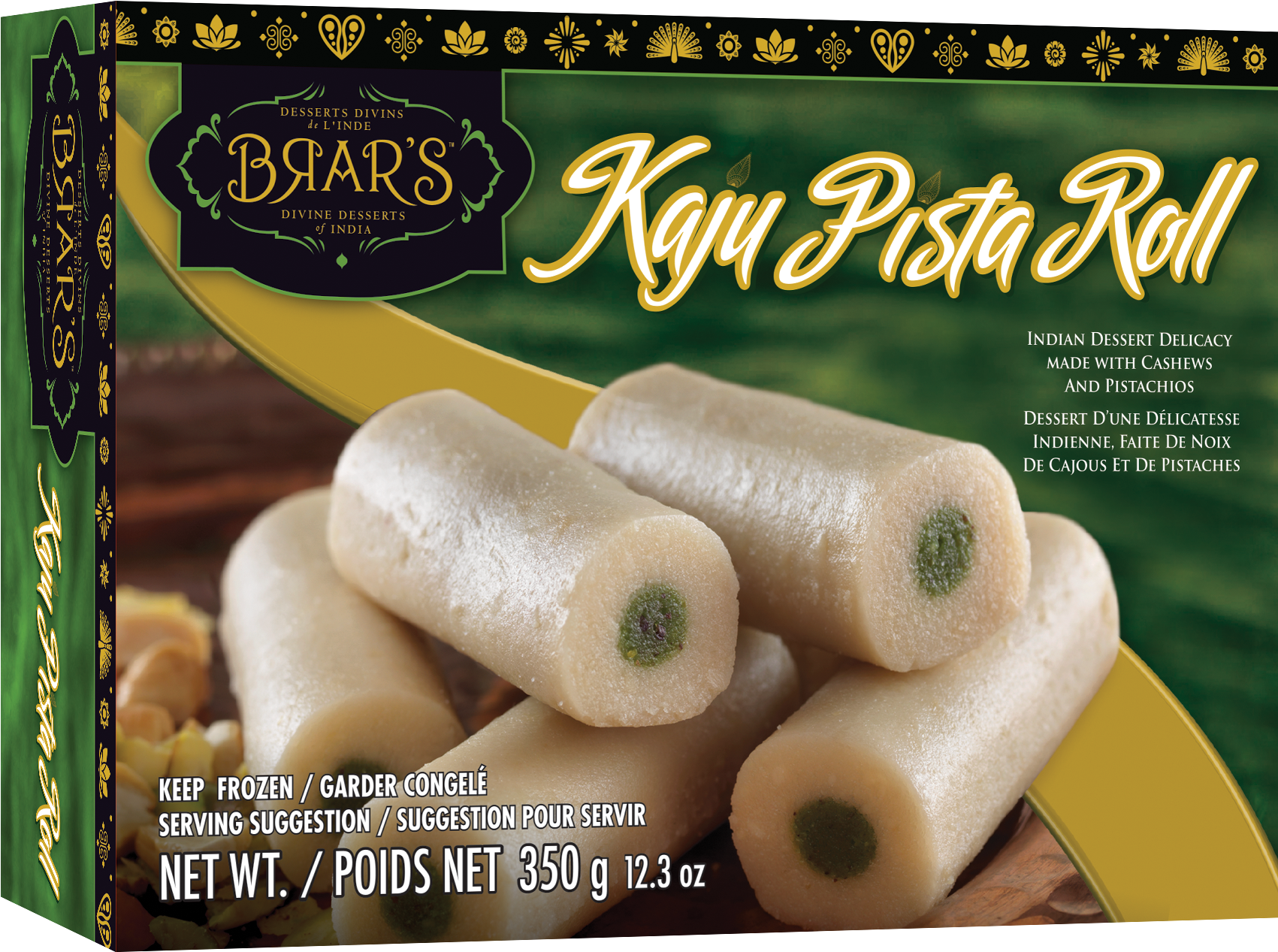 Kaju Pista Roll Packaging