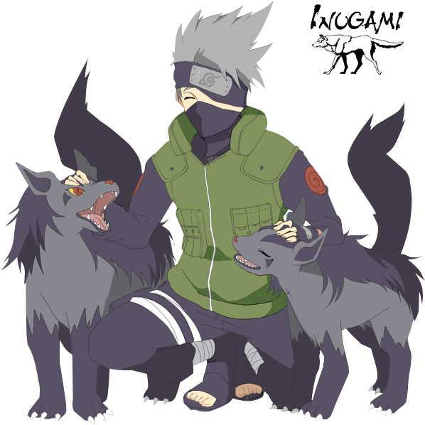 Kakashiand Ninken Team