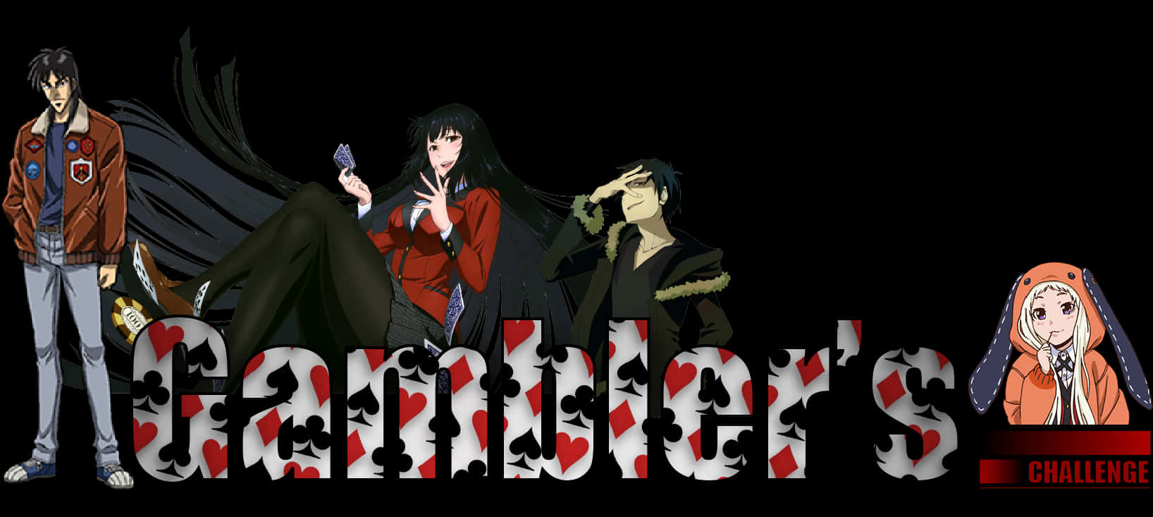 Kakegurui Characters Gamblers Challenge