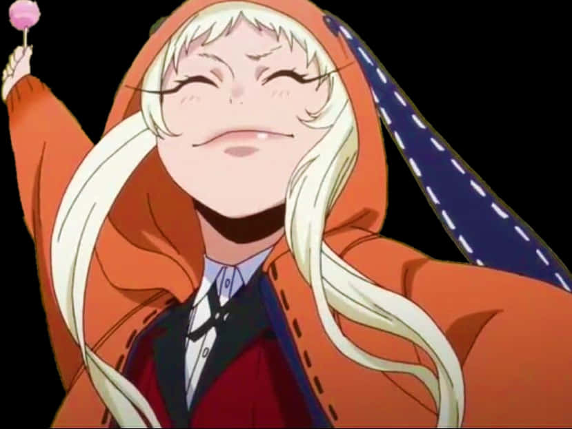 Kakegurui Mary Saotome Blissful Expression