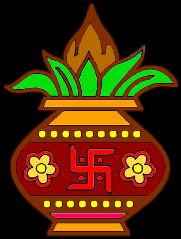 Kalash Symbol Graphic