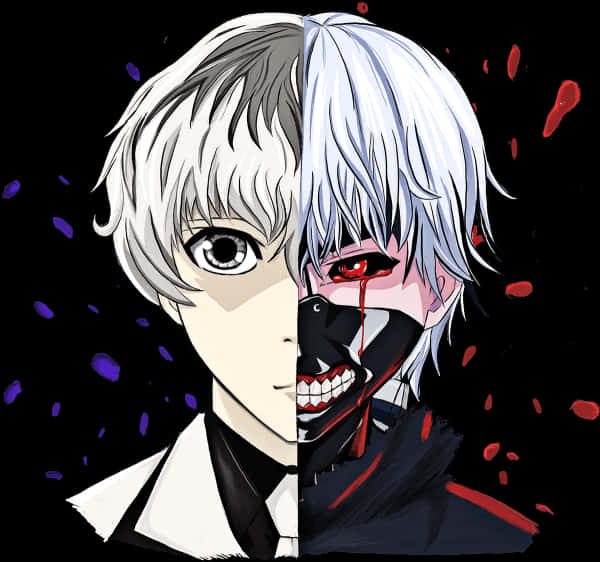 Kaneki Dual Nature Artwork