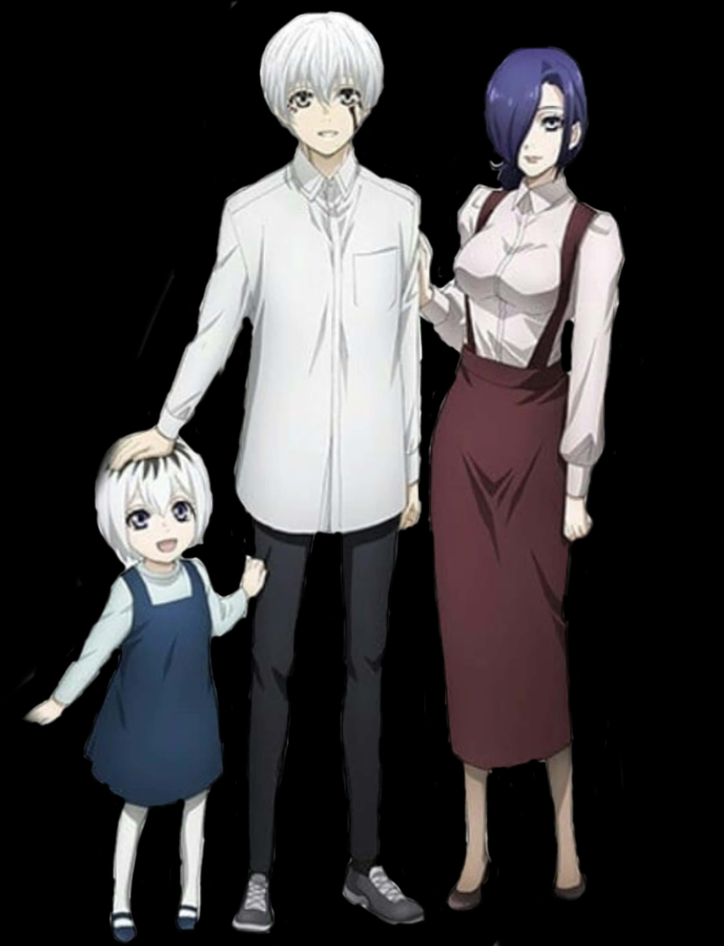 Kaneki Family Anime Portrait