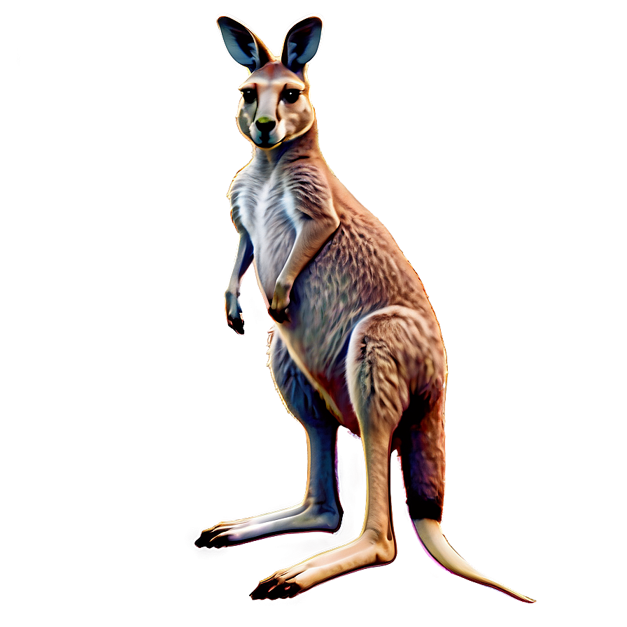 Kangaroo Sketch Png Hqa