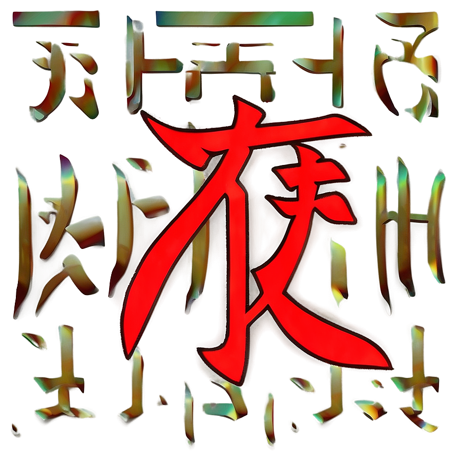 Kanji For Strength And Courage Png 58