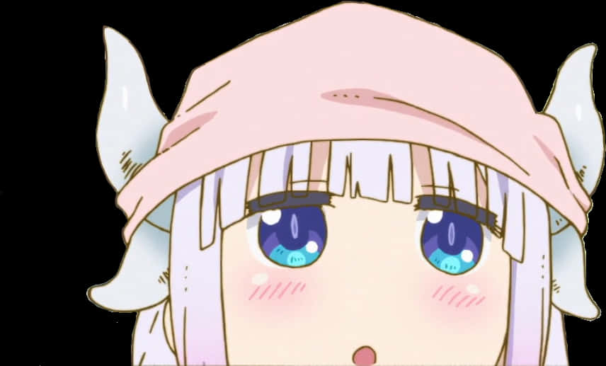 Kanna Curious Glance Anime Character