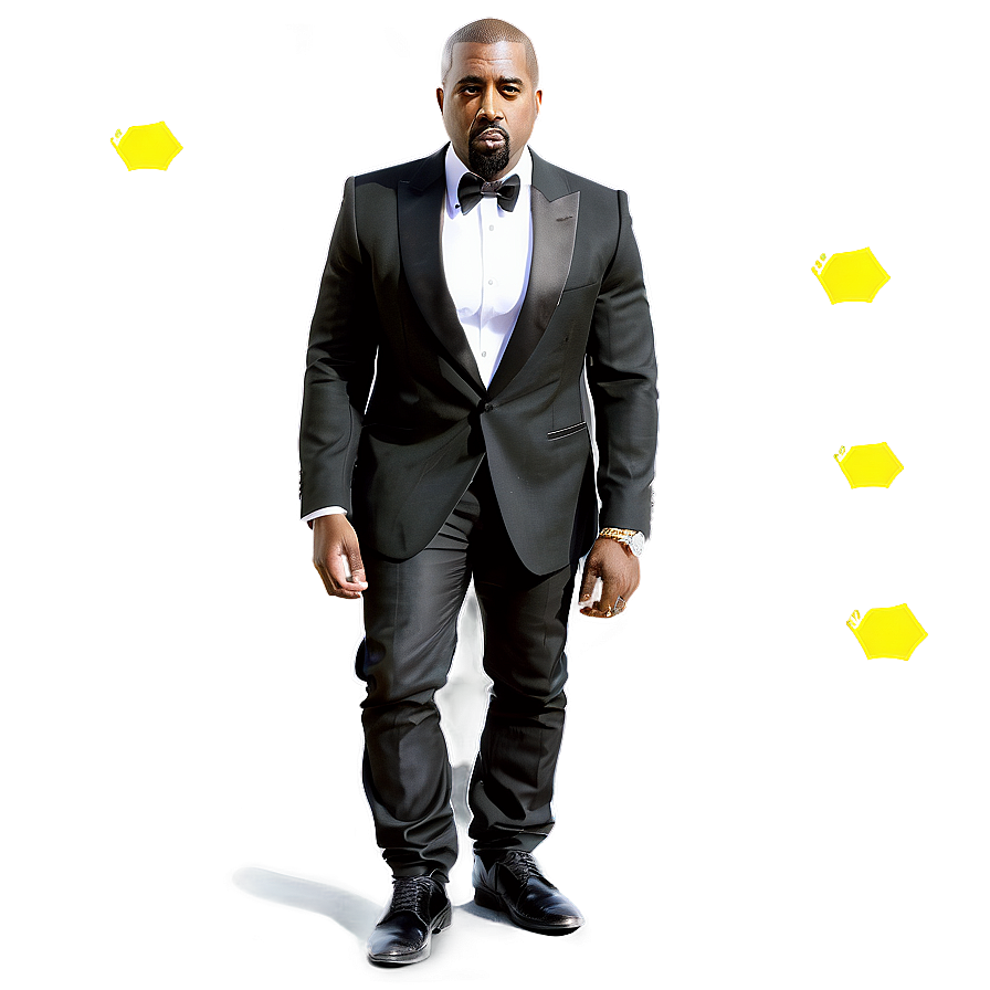 Kanye In Tuxedo Png 05232024