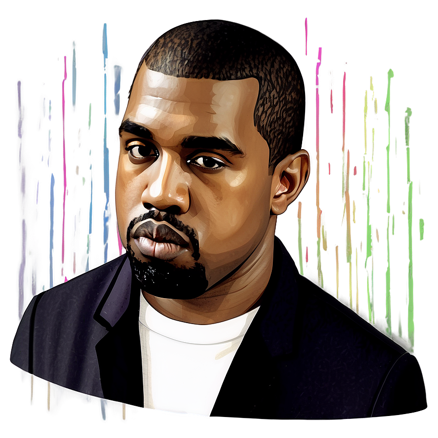 Kanye West Caricature Png 05232024