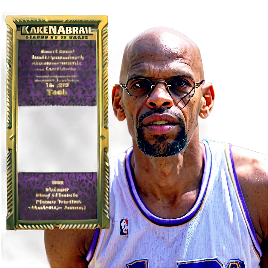 Kareem Abdul-jabbar Hall Of Fame Png Ymw6