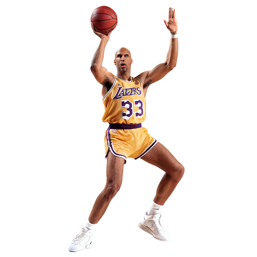 Kareem Abdul-jabbar Iconic Moves Png Xkc32