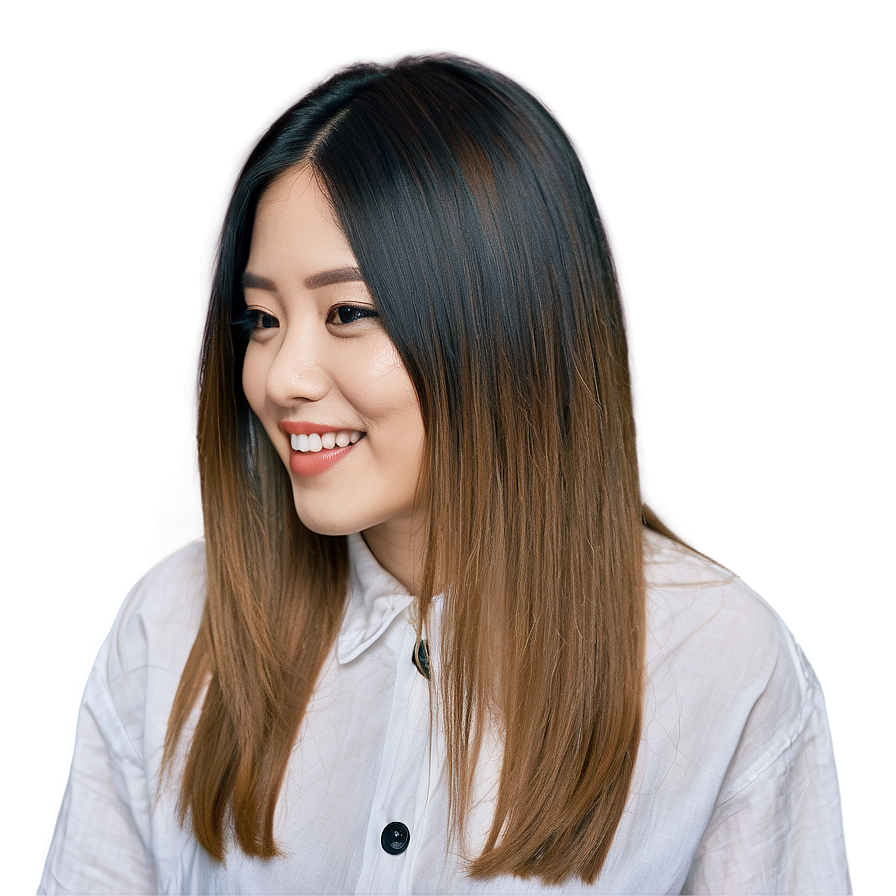 Karen Haircut With Side Part Png 42