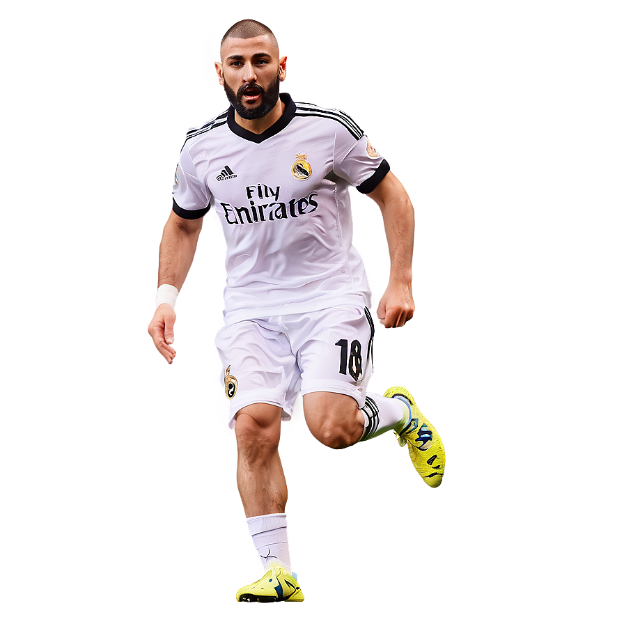 Karim Benzema Action Shot Png 98