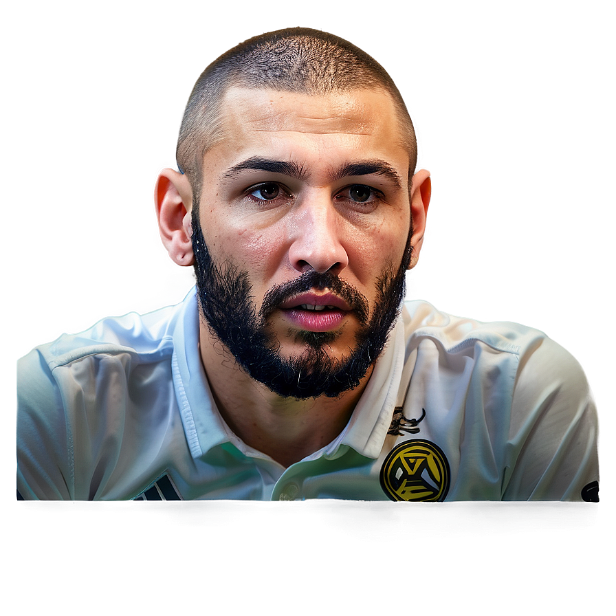 Karim Benzema Press Conference Png Rrf44