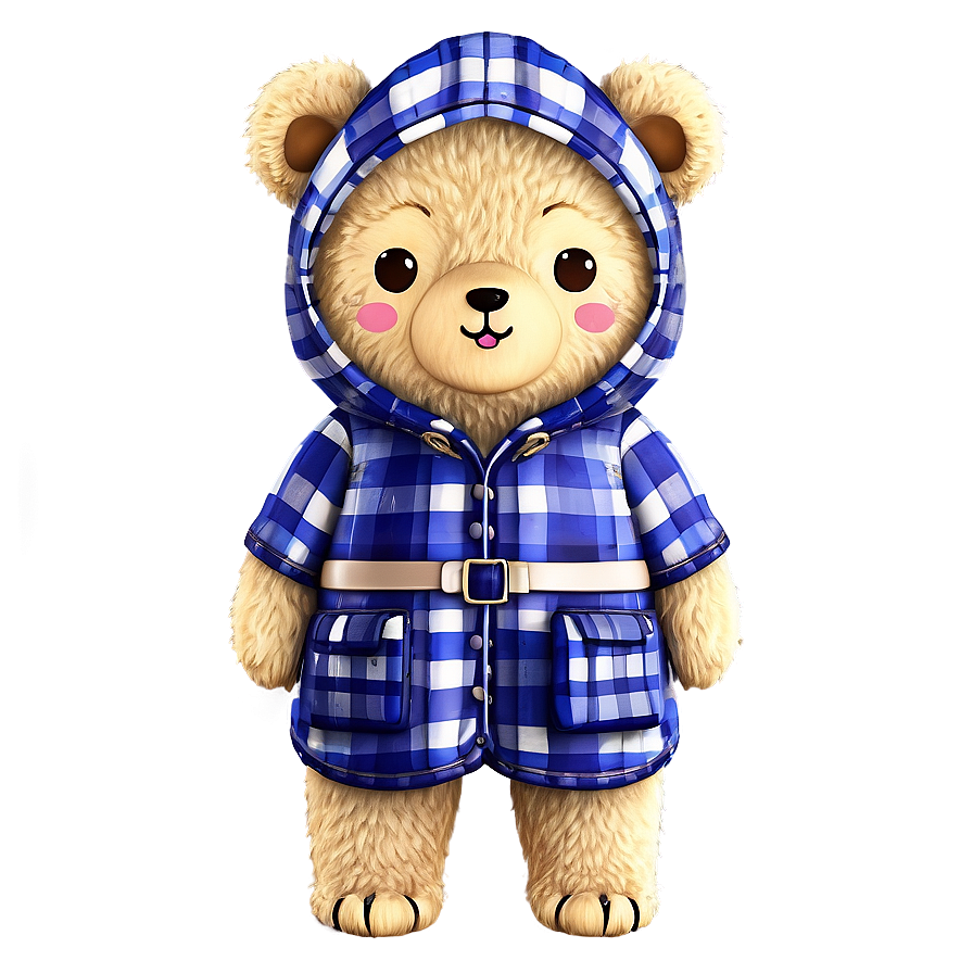 Kawaii Bear In Costume Png 06292024