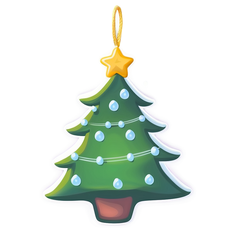 Kawaii Christmas Tree Decoration Png 20