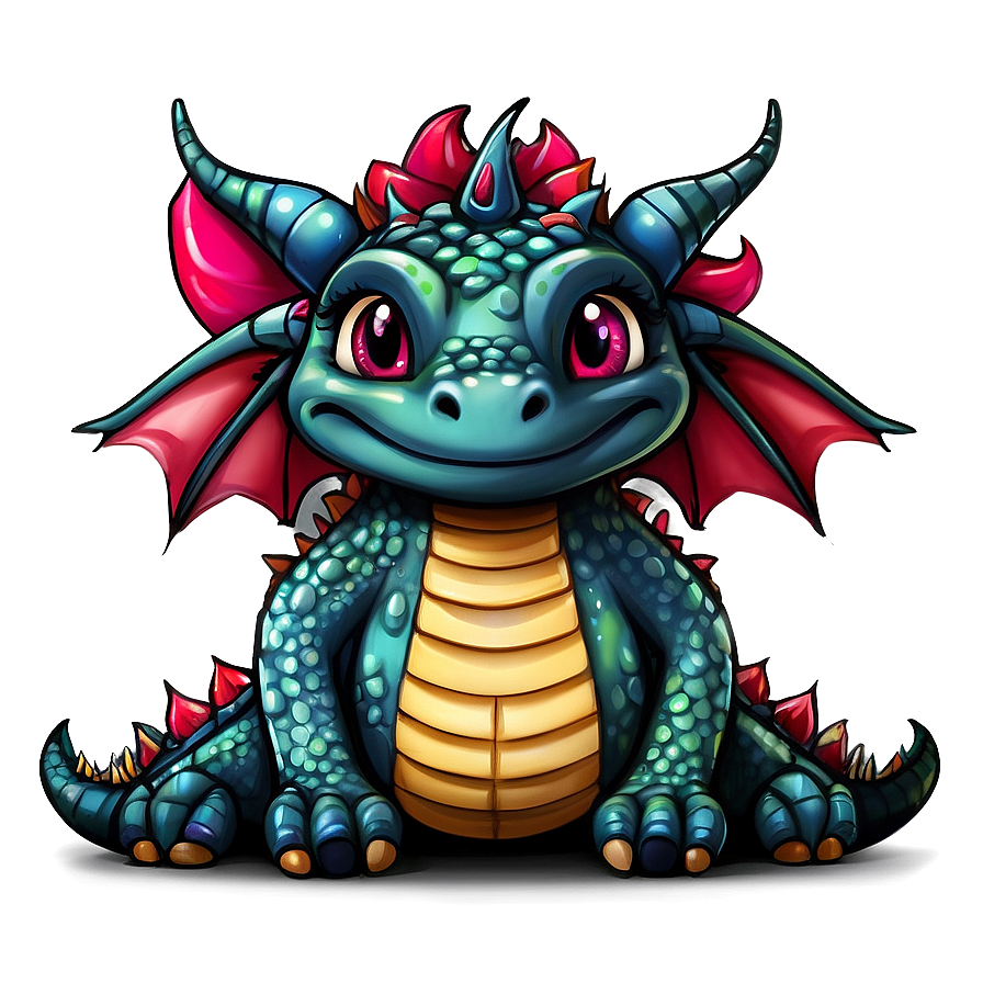 Kawaii Dragon Fantasy Png Ccs32