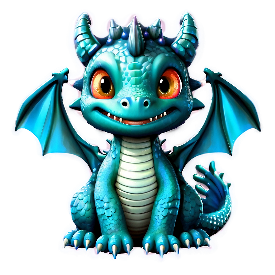 Kawaii Dragon Fantasy Png Hme91