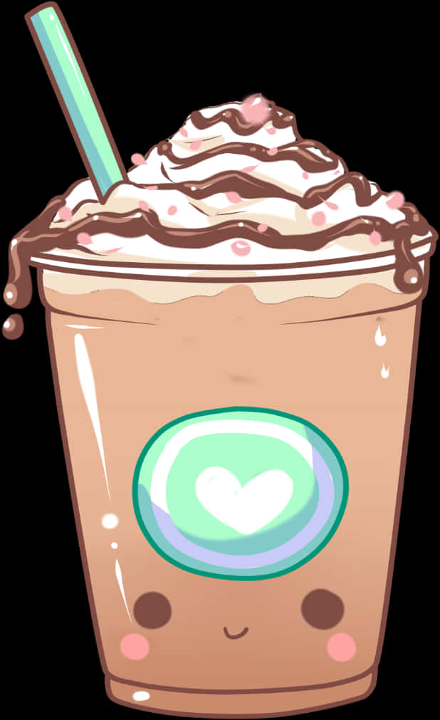 Kawaii Frappe Cute Cartoon