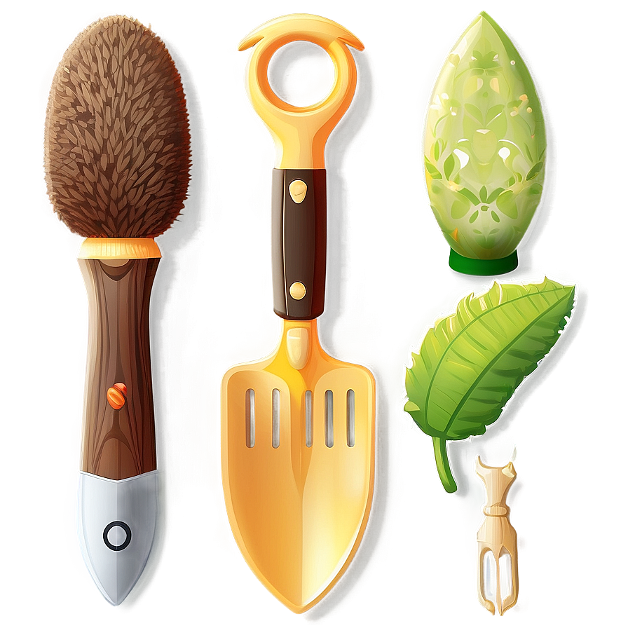 Kawaii Gardening Tools Png 05062024