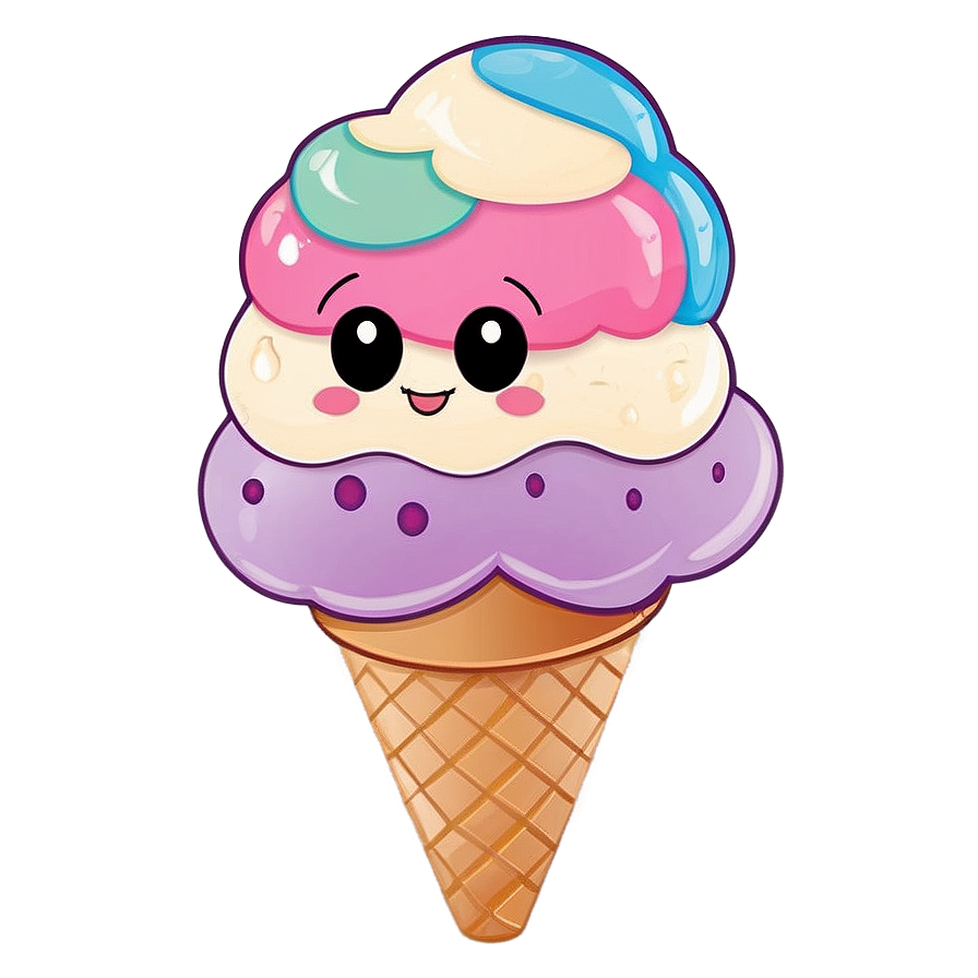 Kawaii Ice Cream Graphics Png 81