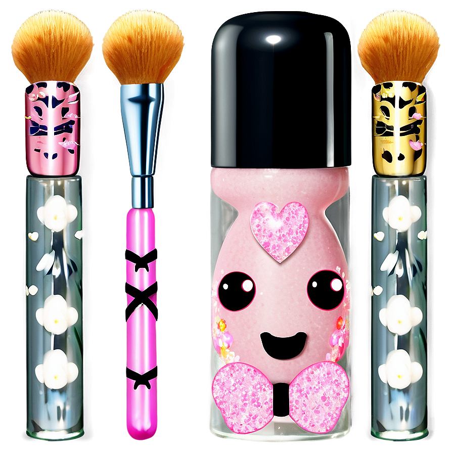 Kawaii Makeup Accessories Png 28