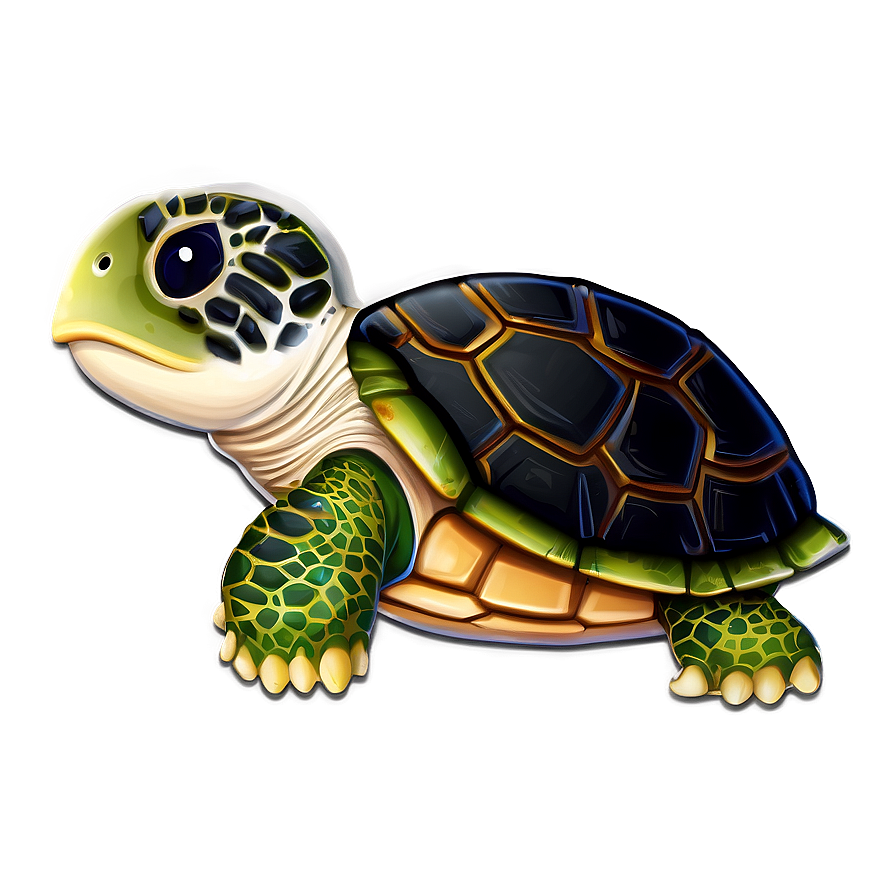 Kawaii Turtle Sticker Png 70