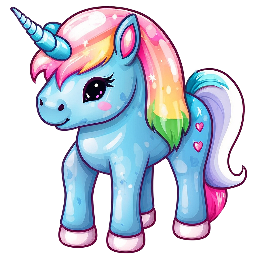 Kawaii Unicorn Clipart Png Aew