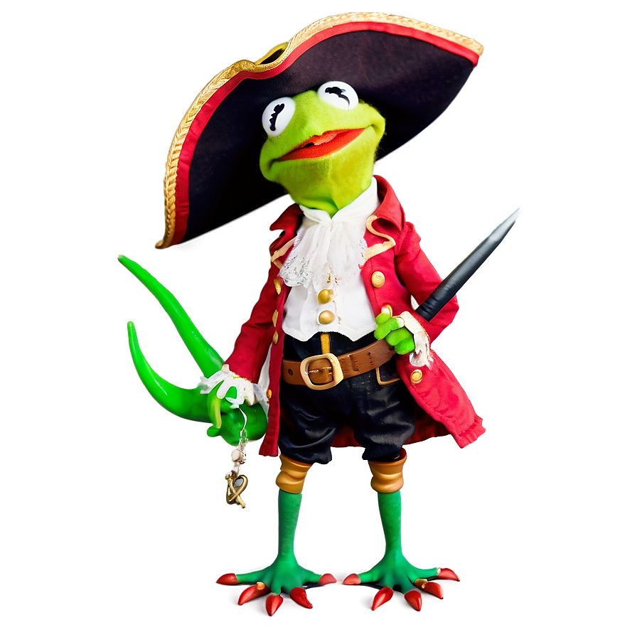 Kermit As A Pirate Png Dig