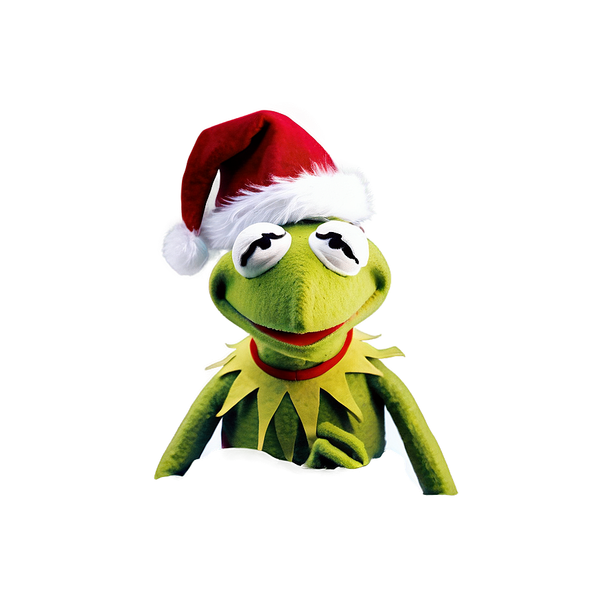 Kermit As Santa Claus Png 21