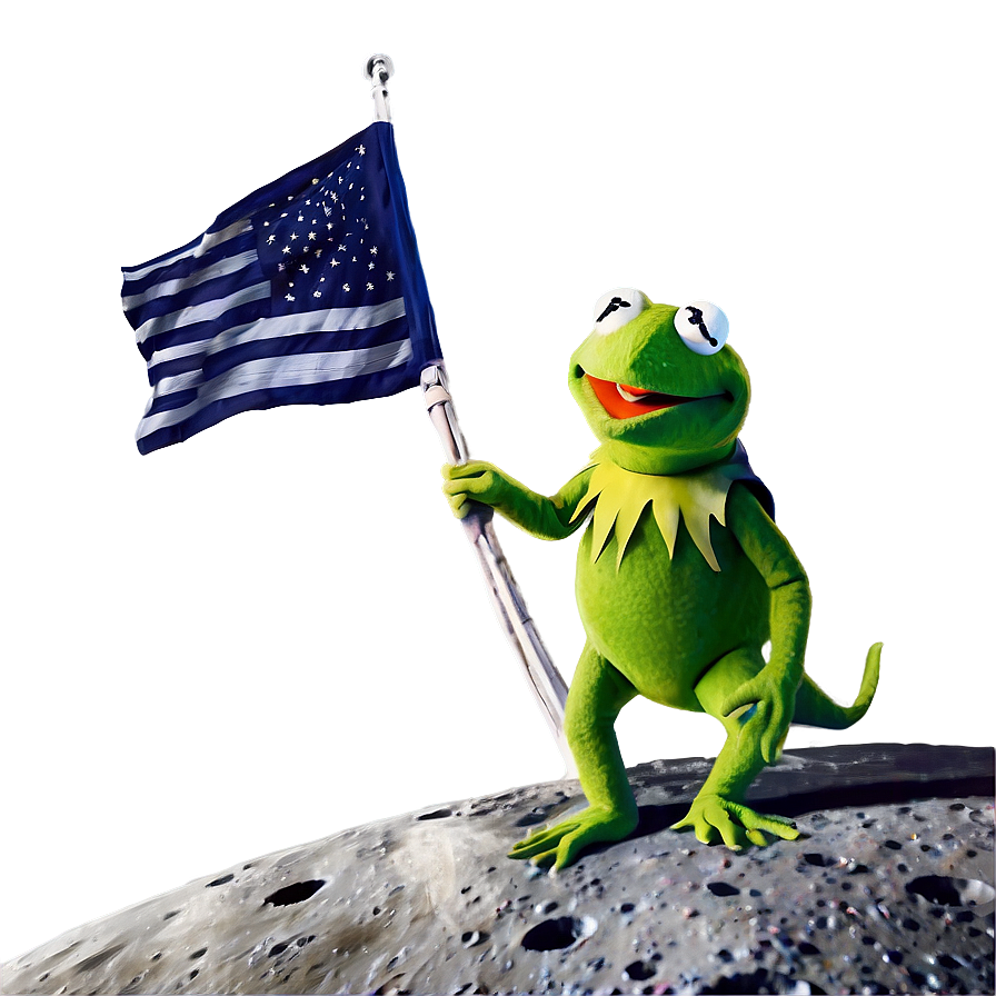 Kermit On The Moon Png 99