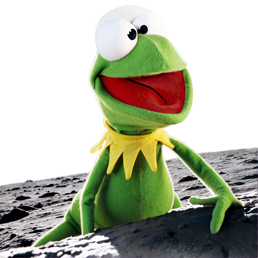 Kermit On The Moon Png Jpw14