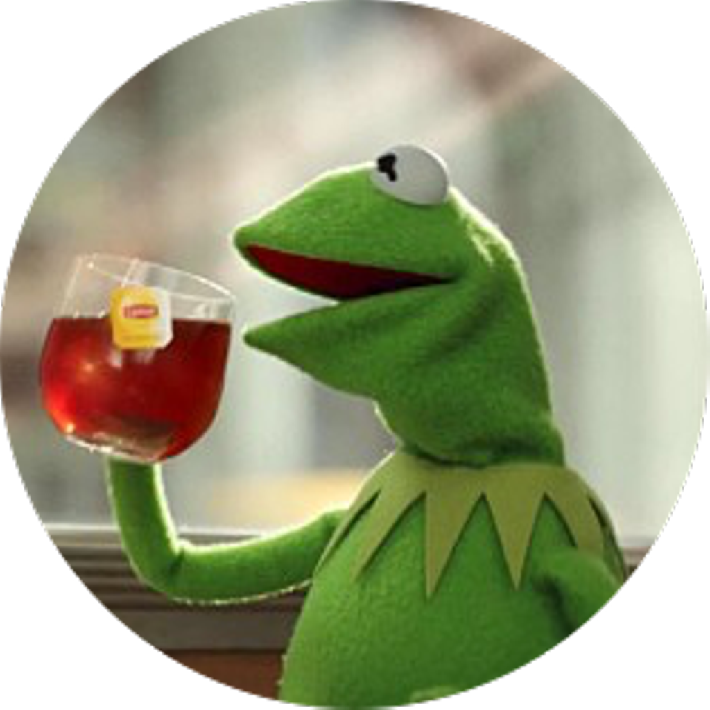 Kermit Sipping Tea Meme