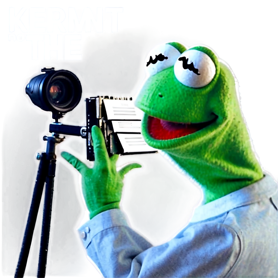 Kermit The Director Png Jbe62