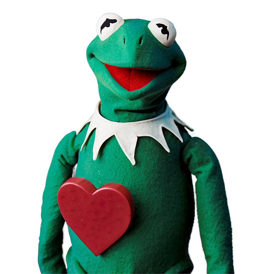 Kermit With Heart Png 10