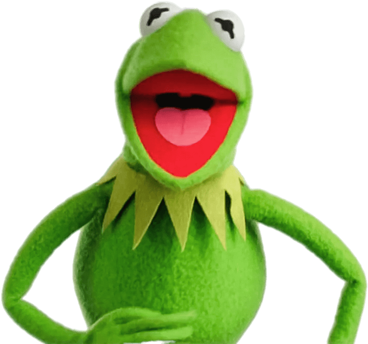 Kermitthe Frog Excited Expression