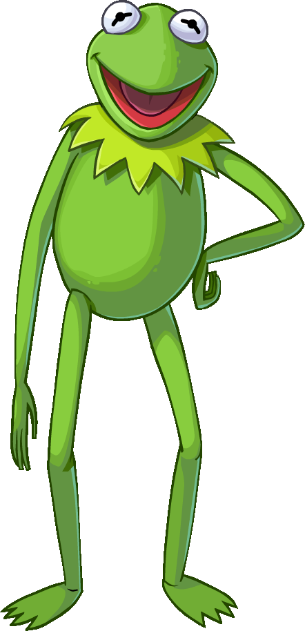 Kermitthe Frog Standing Pose