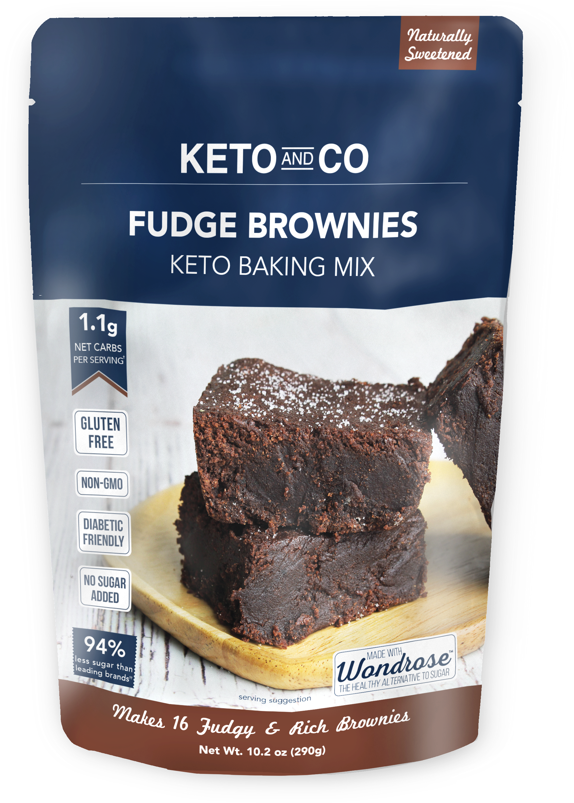 Keto Fudge Brownie Mix Package