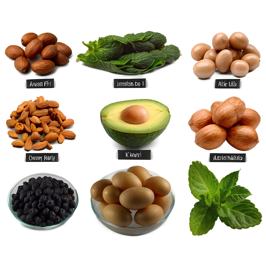 Keto Ingredients Png Mpc61