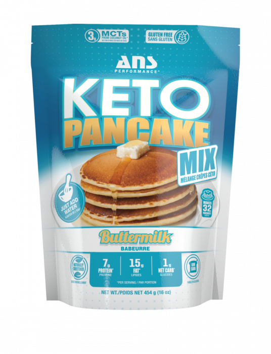 Keto Pancake Mix Buttermilk Flavor Package