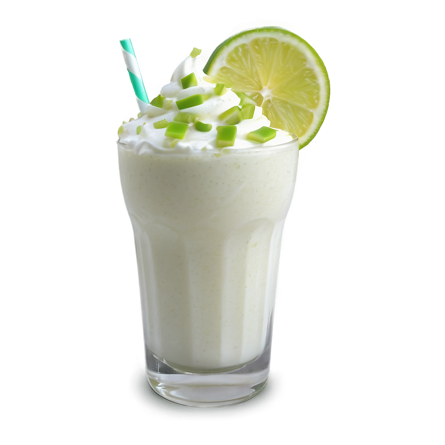 Key Lime Milkshake Png Big