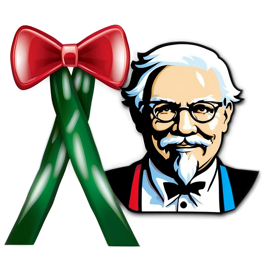 Kfc Logo With Ribbon Png 3