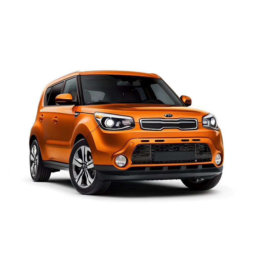 Kia Soul In Dynamic Orange Png 46